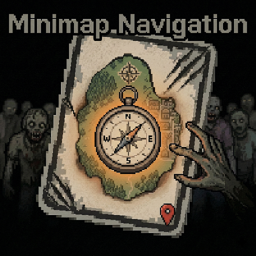 MinimapNavigation（小地图导航） – Project Zomboid Mod