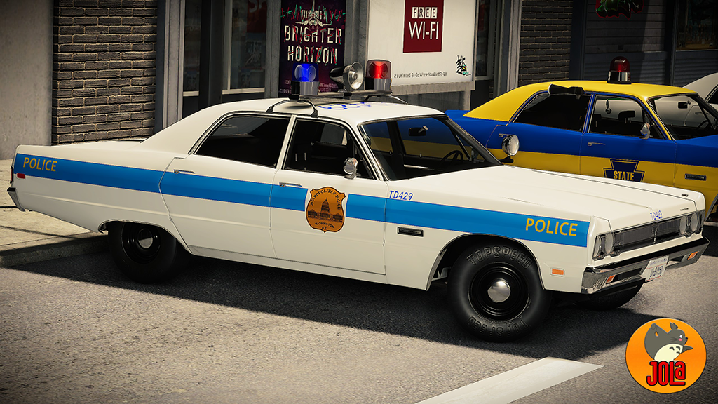 Livery Plymouth Fury - Washington DC MPD