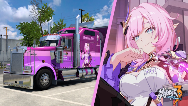 Kenworth W900 Elysia - Honkai Impact 3 [Combo Skin]