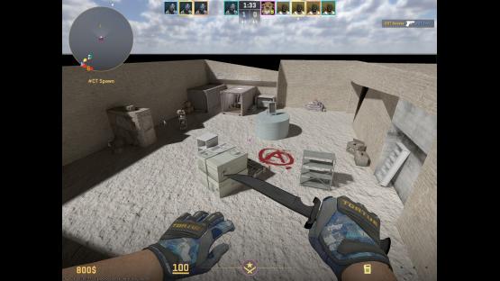 2v2 - 2 bombsites – Counter-Strike 2 Mod