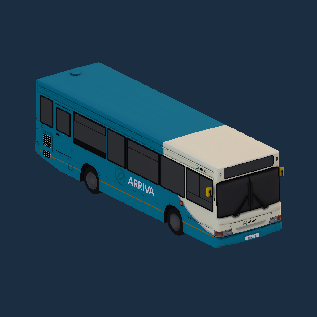 Dennis Dart MPD 8.8m Arriva Cotswold Stone (Side Logos)