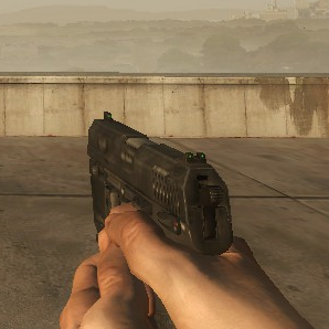 MW2 USP-45 on L4D1 Animations