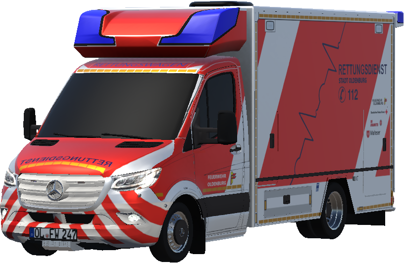 RTW Berufsfeuerwehr Oldenburg