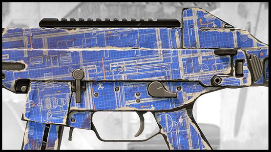 UMP-45 | Paper Collage (Secret Blueprints)