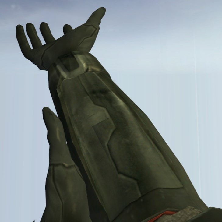 Promo-Art Styled HEV Arms but its hand texture replacement