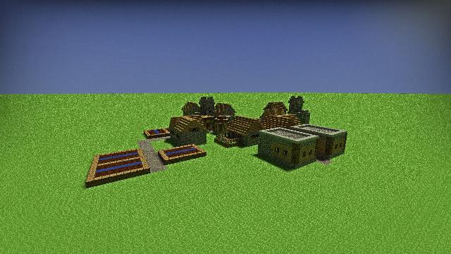 Minecraft Village (Survival)