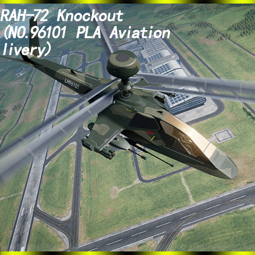 RAH-72(Knockout No. 96101)( PLA Aviation livery)