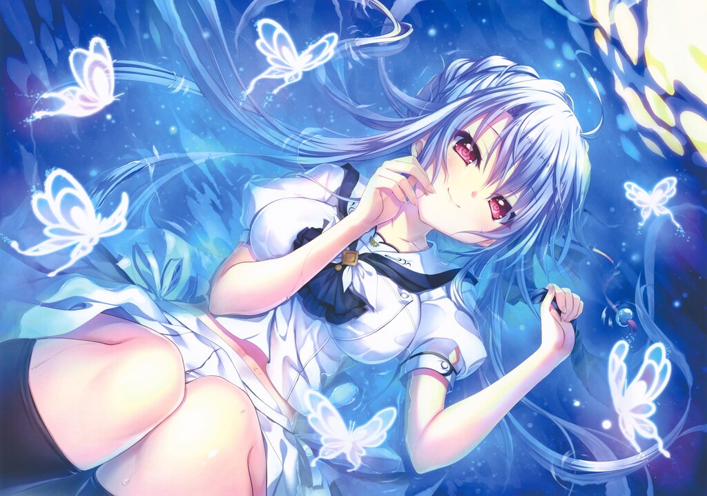 reflection art Summer Pockets しろは ReflectionArt Lite No. 18: Summer Pockets: Reflection Blue
