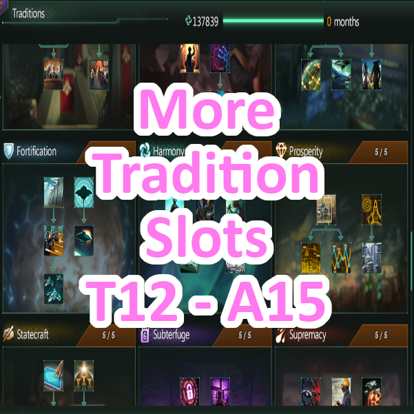 More Tradition Slots T12-A15