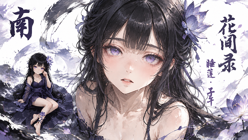 <size=20><color=#F59E0B>【南】</color><color=#C52222>花间录-睡莲·子午 preview
