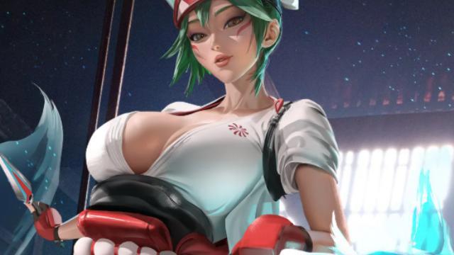 R-18 Kiriko (Overwatch) Loading screen