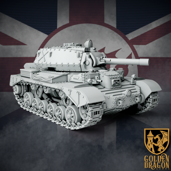 MARCHER Empires At War: (BRE) Cruiser Tank MK IV Percival