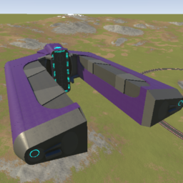 Halo Reach Covenant Type-25 Warrior Transport (Spirit dropship) preview