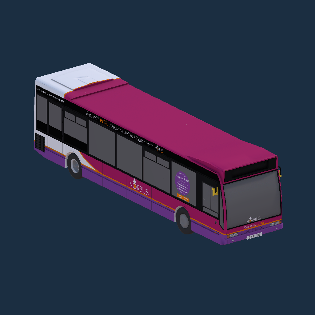 Optare Excel MK1 NorBus Vintage Livery
