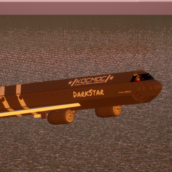 Softbody AIR LINER Airbus A320 NEO Kosmos DarkStar Livery