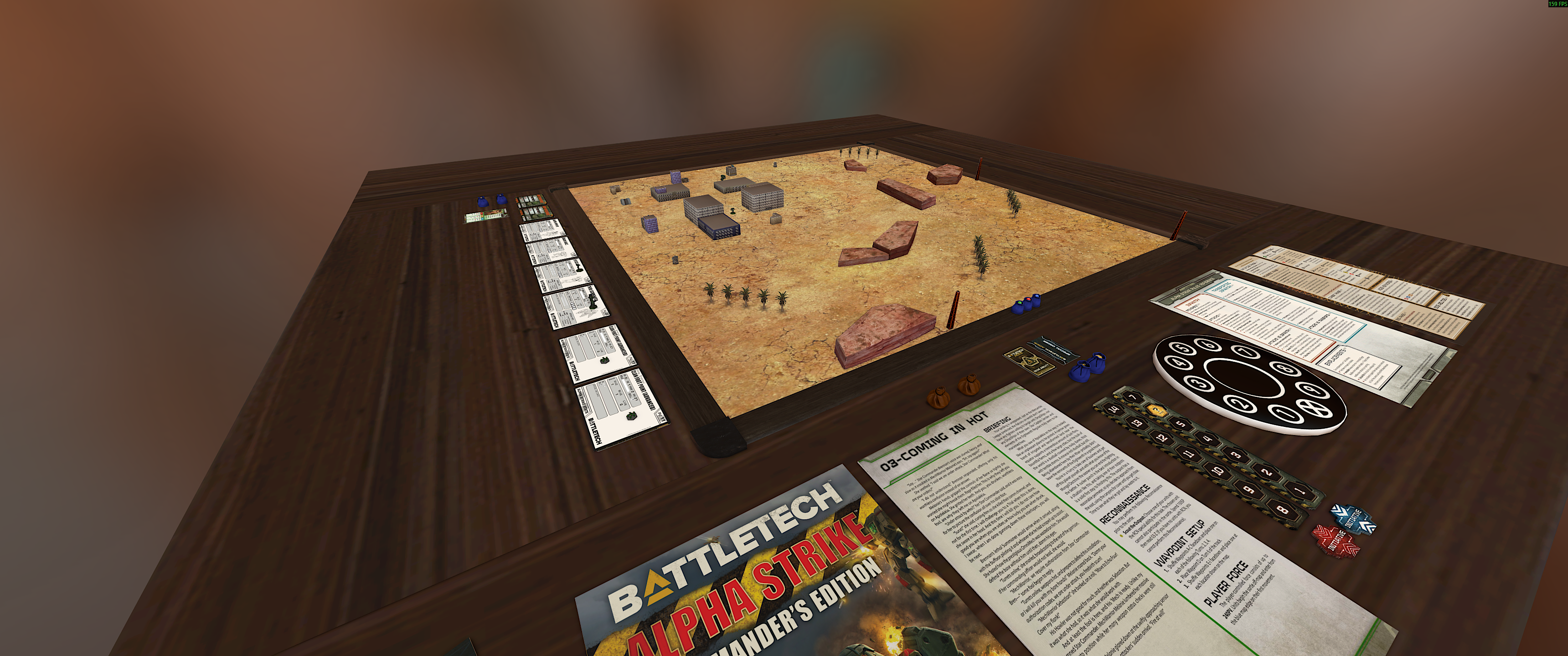 Battletech Aces Scouring Sands Campaign: Scenario 03 - Coming in Hot