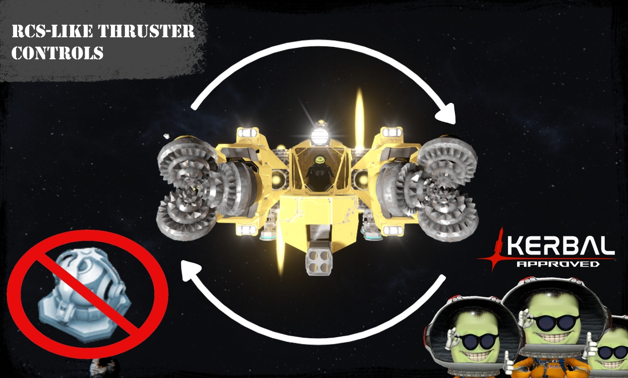 Humanoid's Realistic-ish RCS Thruster Controls