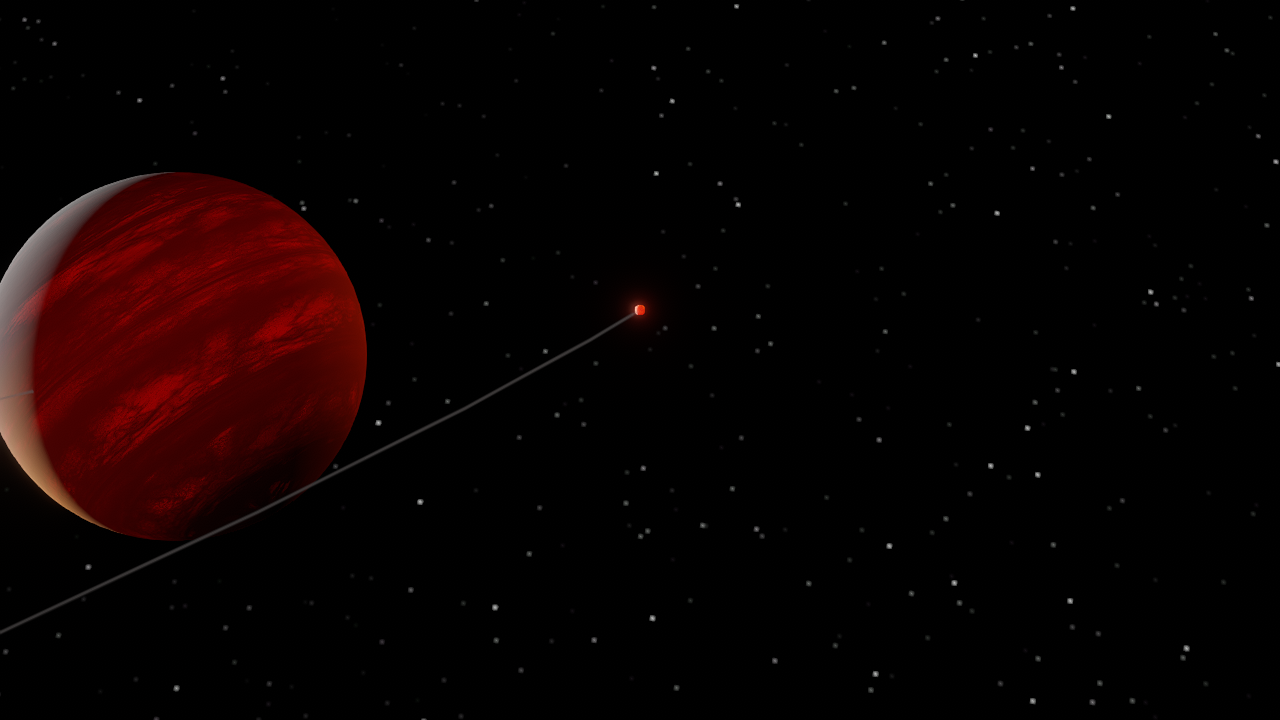 2 stars 2 planets and a moon