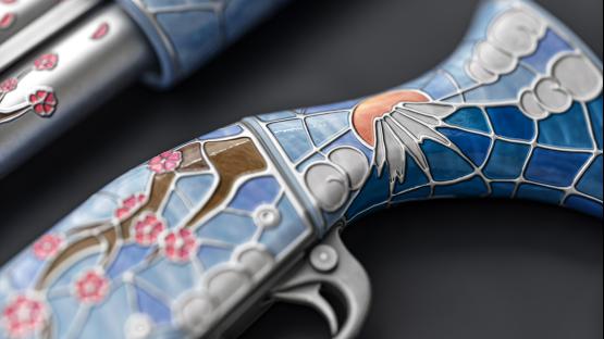 Sawed-Off | Rising Sun (gray-blue)