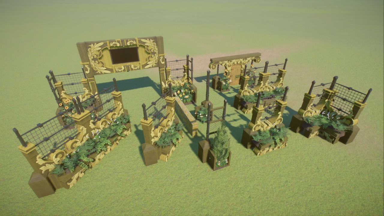 Deórburhg 3m Fence Kit