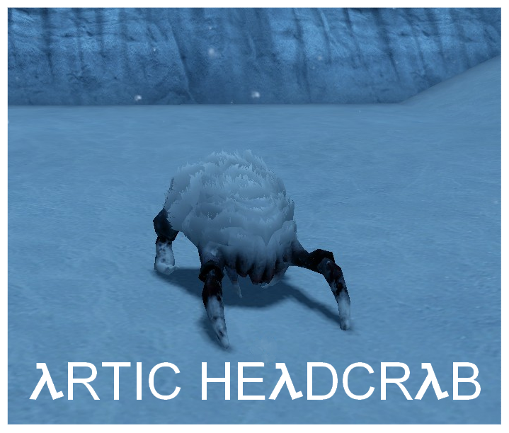 Artic Headcrab - HL2 Version preview