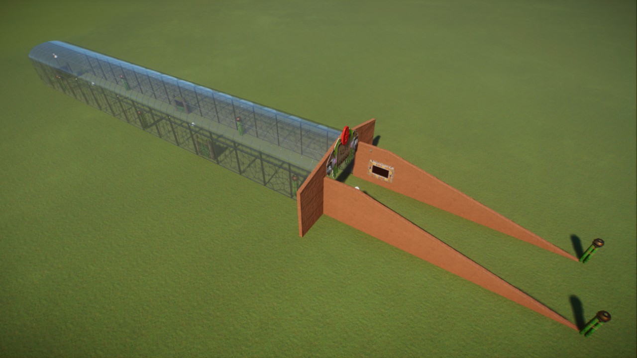 Enclosure for gorillas part 2 / Výběh pro gorily část 2