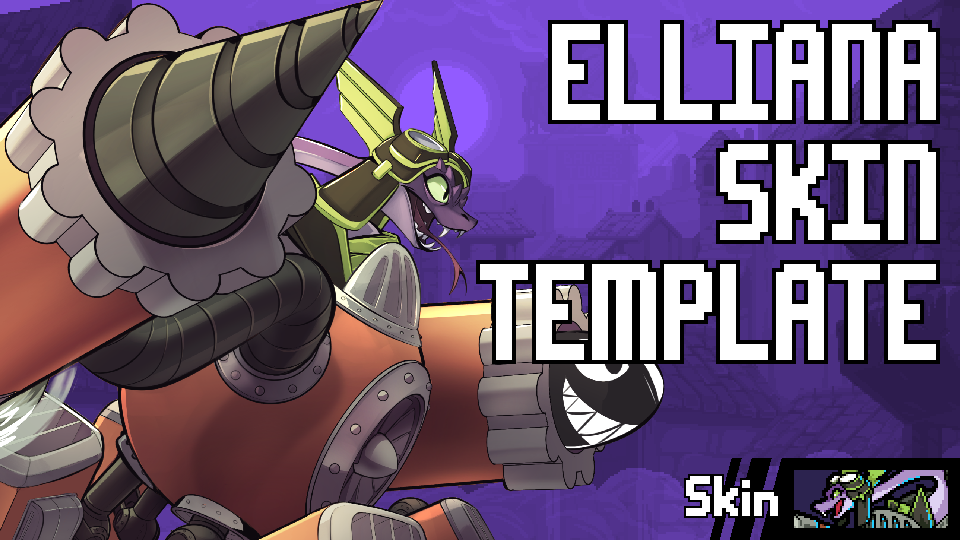 Elliana skin template