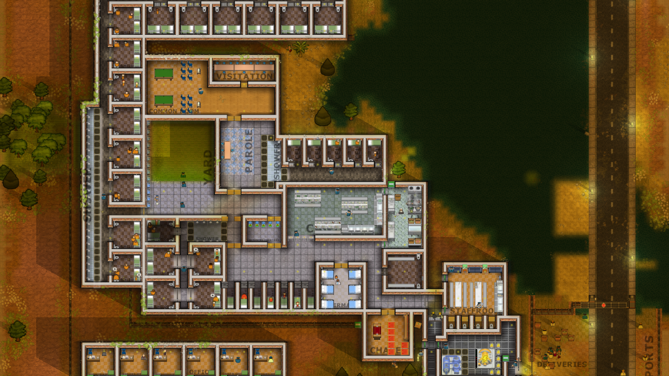 Prison on Rubbish Land