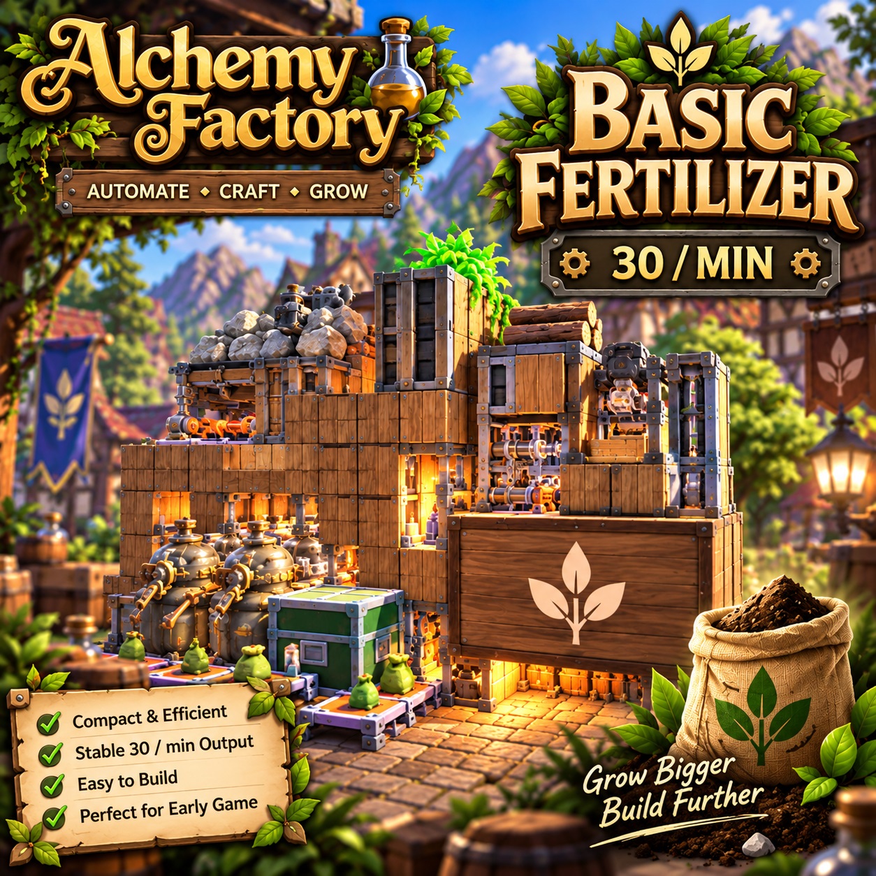 [1.0] Basic Fertilizer Factory 30/min preview