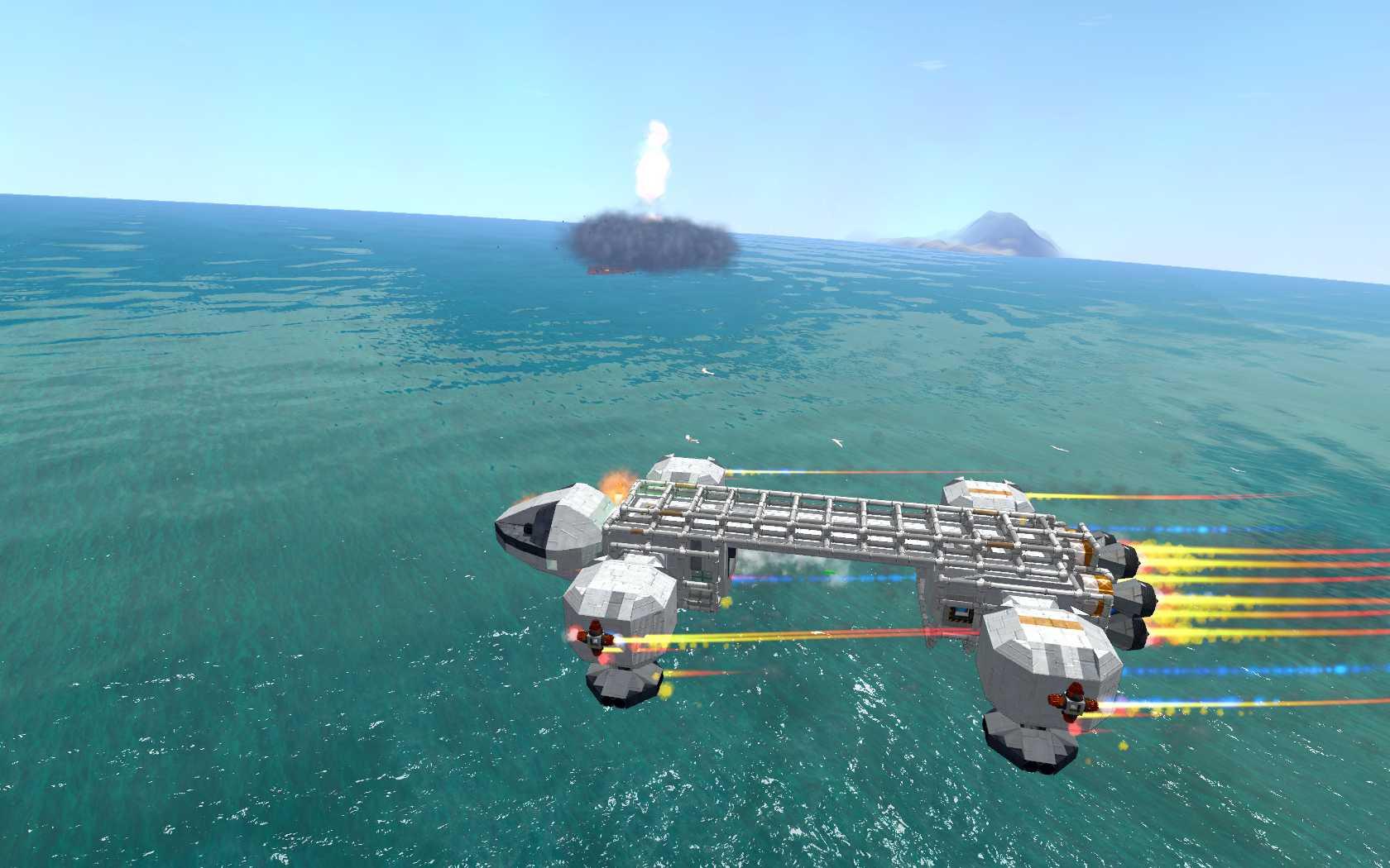 Space 1999 Eagle One with MEDICAL BAY