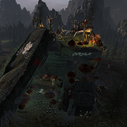 Karak Angazbar (Black Venom Camp) by Kazad