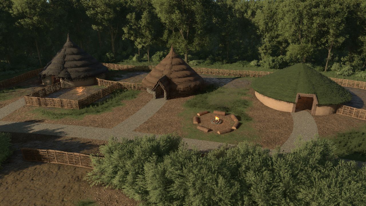 Bronze Age British Round Houses
