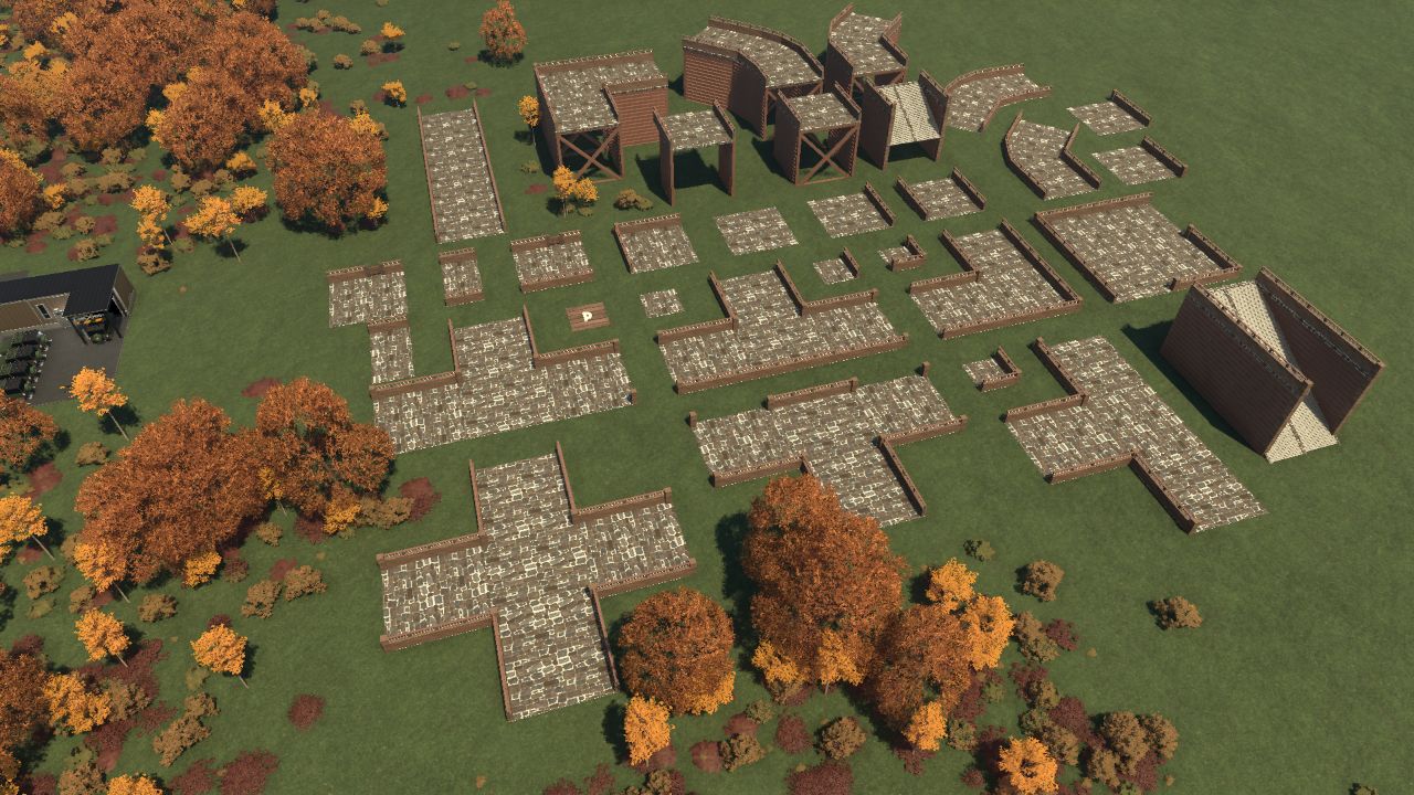 custom rustic pathing