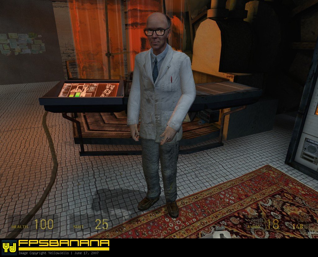 Isaac Kleiner Normal Maps