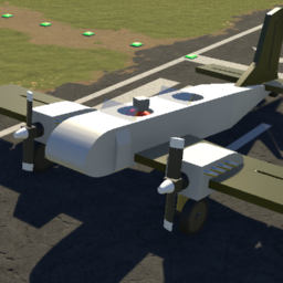 Twin Engine Plane Mark I