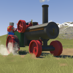 1900s Steam Tractor