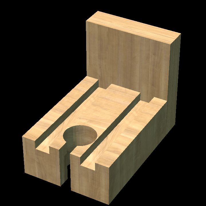 wooden track buffer f