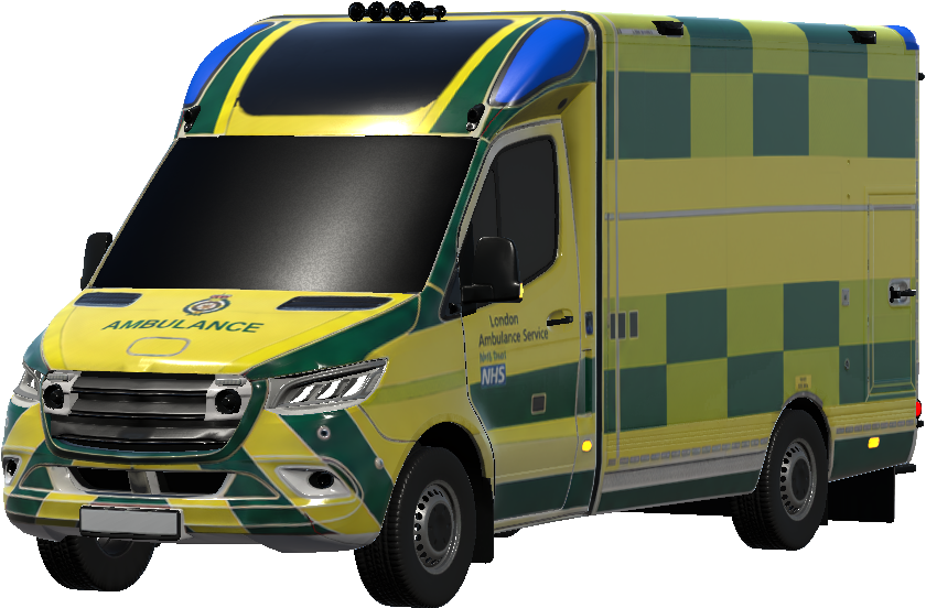 London Ambulance - Coressed on dc
