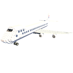 Softbody AIR LINER Boeing 747 MK airlines livery (PLANE NOT MINE ONLY THE LIVERY)