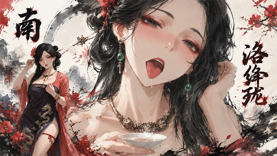 <size=20><color=#F59E0B>【南】</color><color=#C52222>洛绛珑 preview