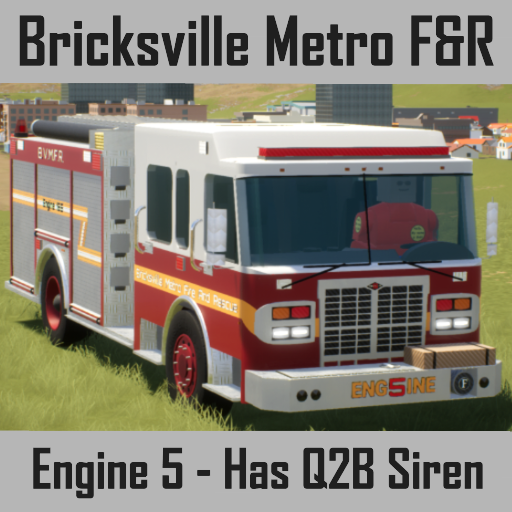 Bricksville Metropolis Fire & Rescue [Engine 165]