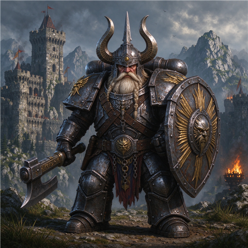 矮人铁碎勇士 / Dwarf Ironbreaker Warrior preview