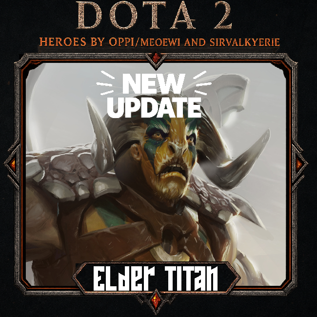 Dota 2 Heroes - Axe, Zeus, Huskar, ShadowFiend, Elder Titan