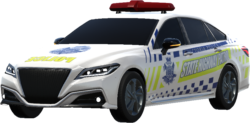 Australia vicpol highway patrol WHITE RDH