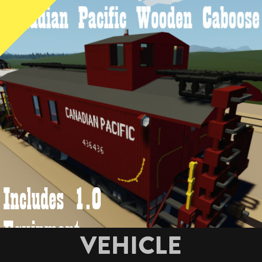 Wooden Caboose - 1.0 Equipped - Canadian Pacific