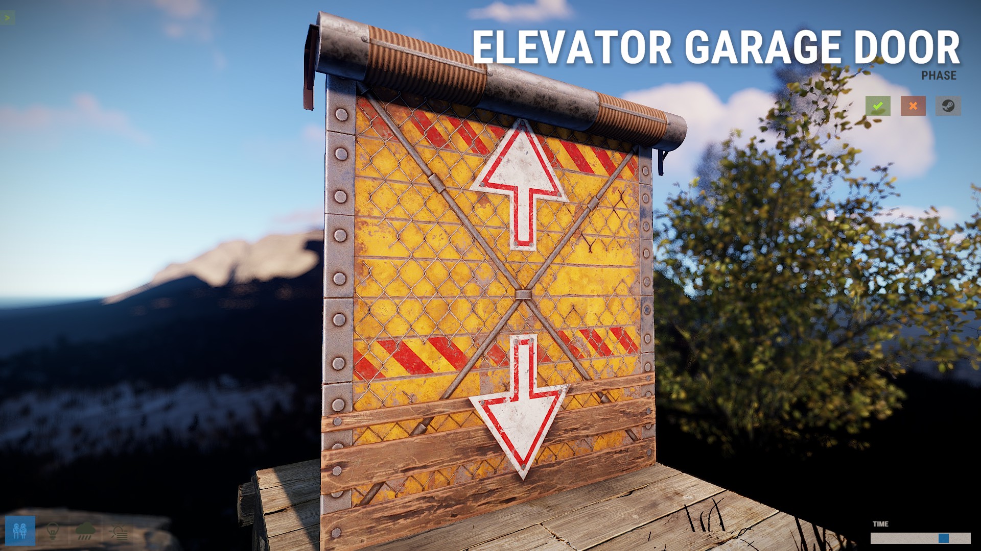 Elevator Garage Door