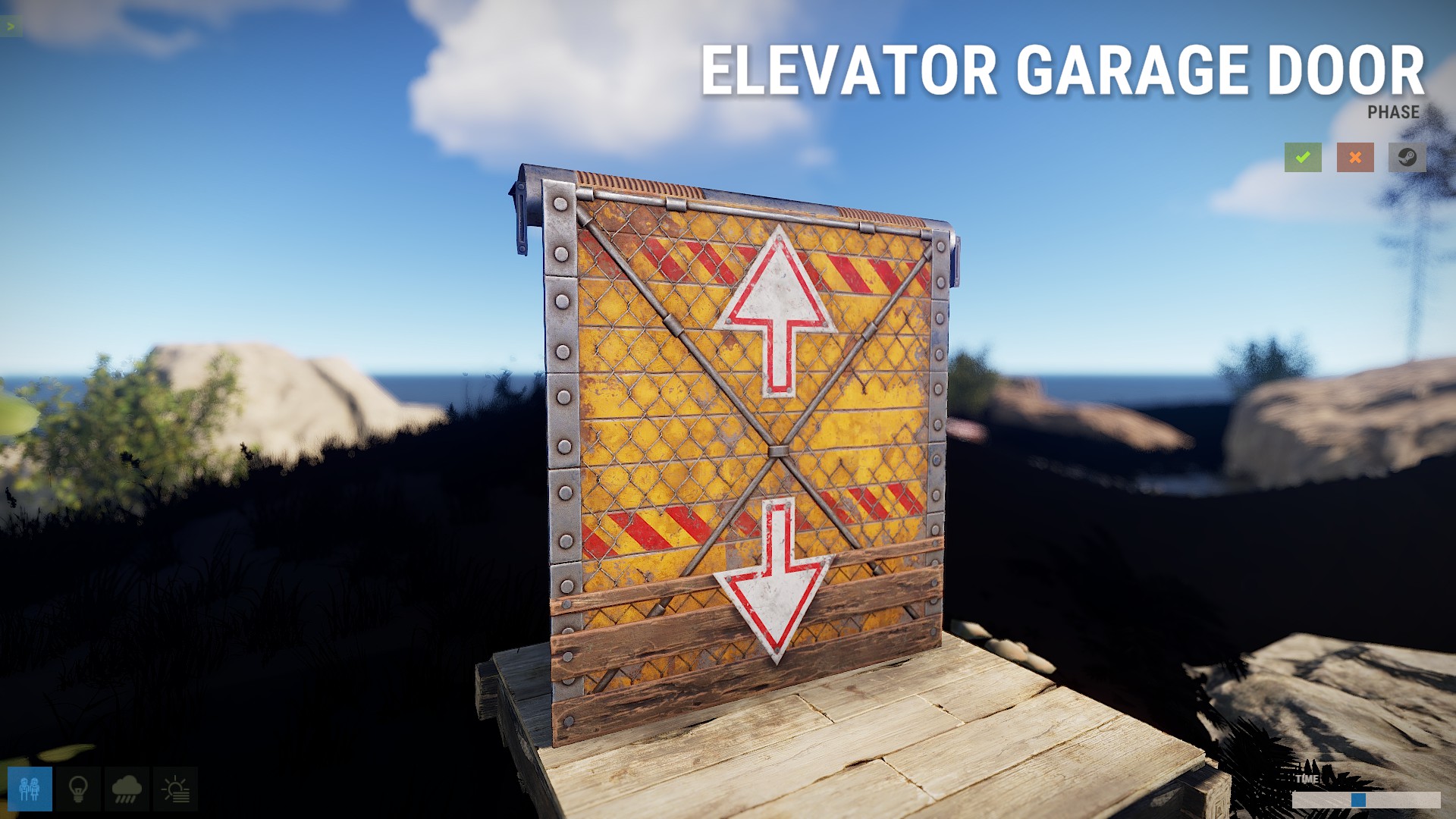 Elevator Garage Door