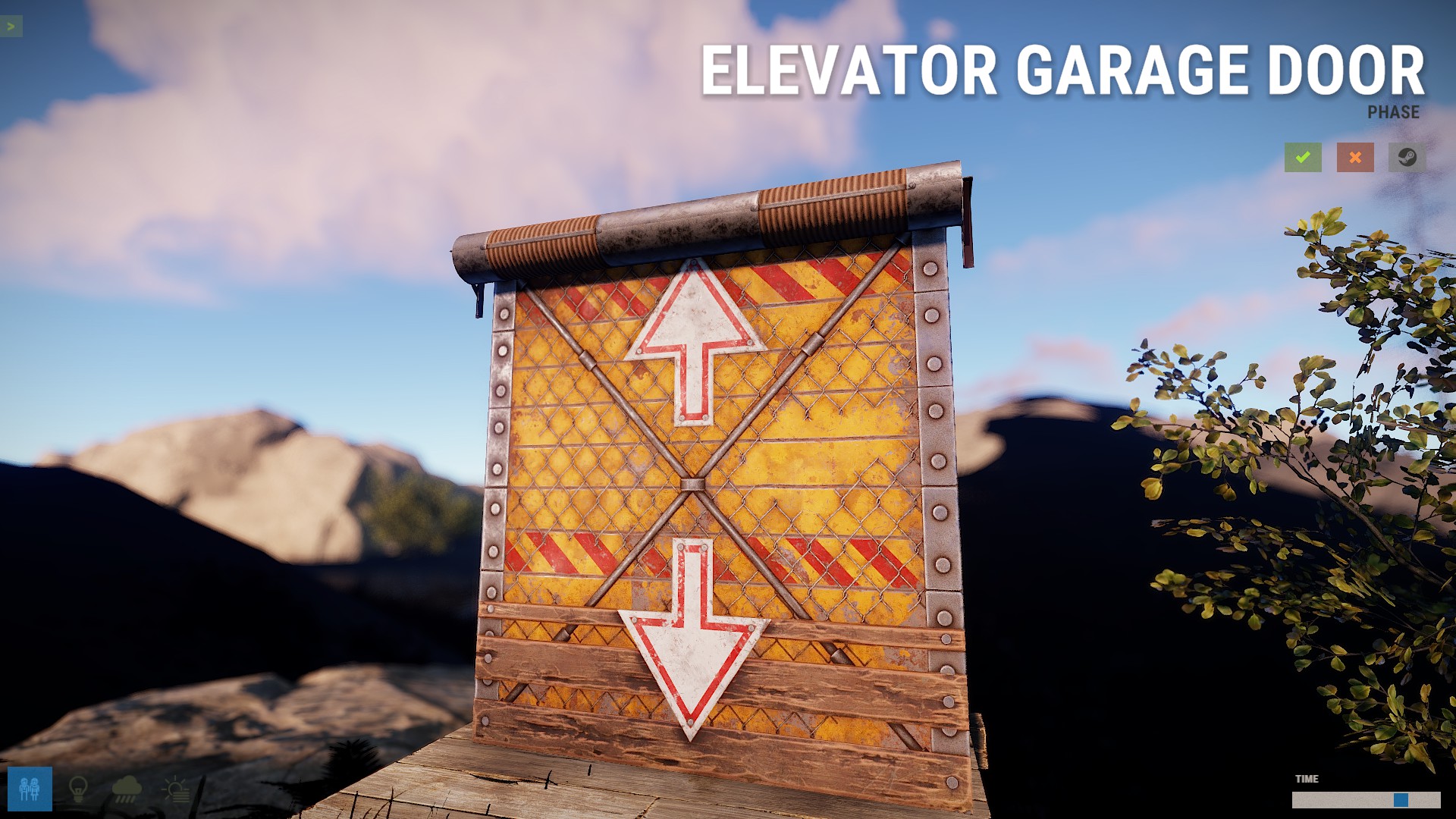Elevator Garage Door