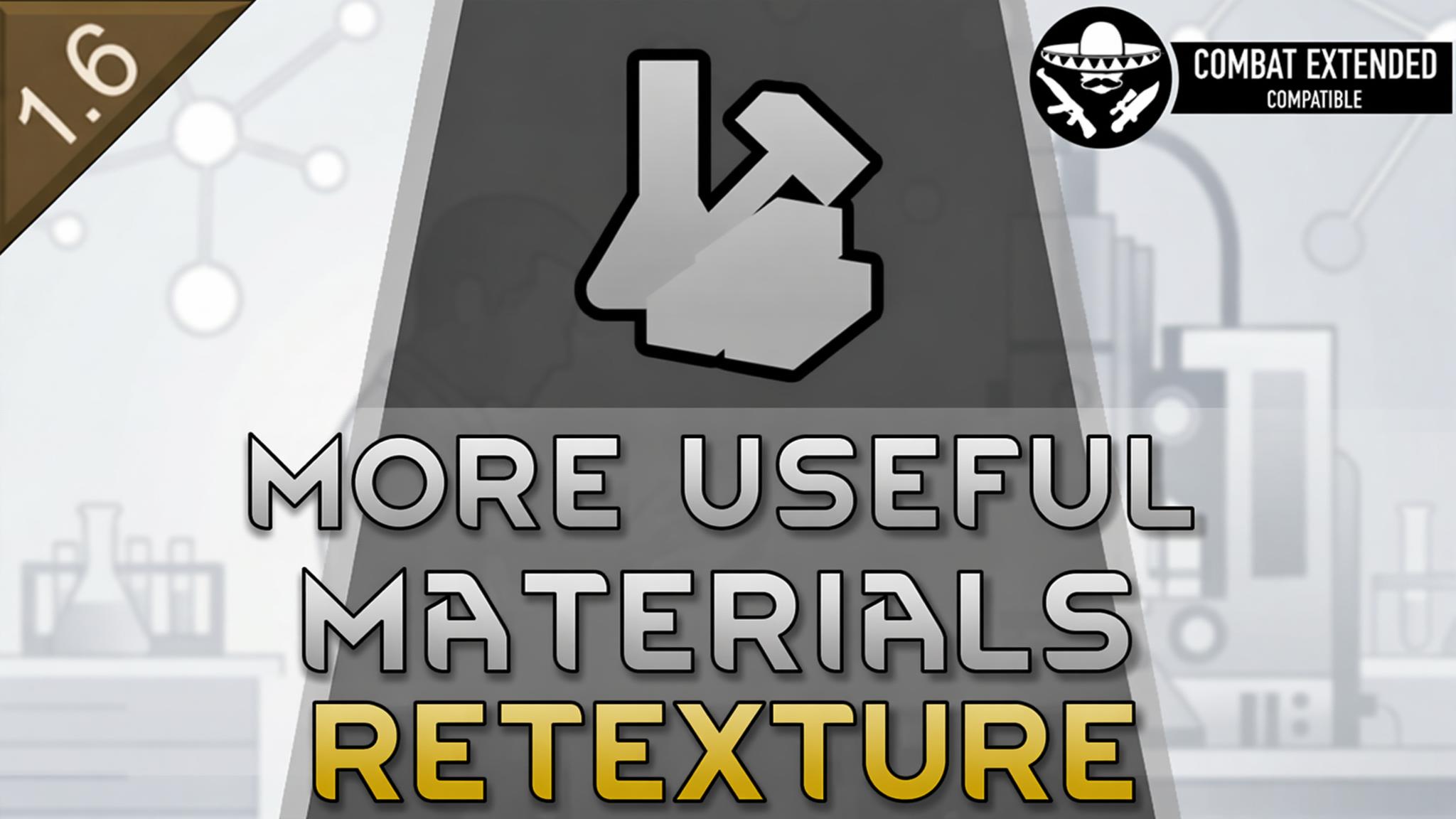 More Useful Materials Retexture mod preview for RimWorld