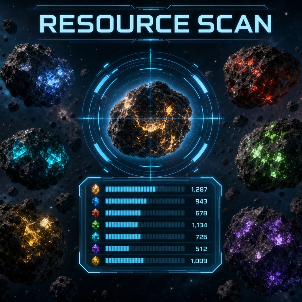 Resource Scan & Mining Priority